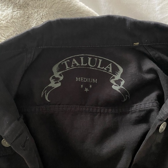 Black Jean Jacket - Talula - Picture 4 of 7